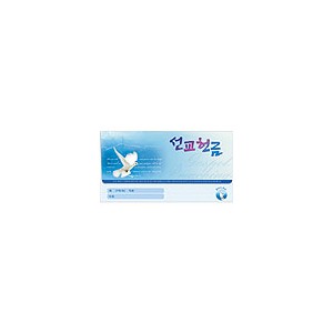 선교 헌금봉투(타공)-3666 (1속 50장)  