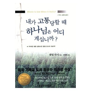 내가 고통당할 때 하나님은 어디 계십니까 -필립얀시 