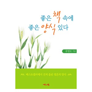 좋은 책 속에 좋은 양식 있다  - 류영모